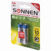 Батарейки алкалиновые Sonnen Super Alkaline LR6 (АА) 2 шт 451093 (12)