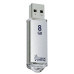 Флешка 8 GB Smartbuy V-Cut USB 2.0 металлический корпус (SB8GBVC-S) (3)