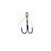 Крючок Koi Weedless Double Hook № 8 , BN, двойник незацепляйка (5 шт.) KH2325-8BN