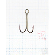 Крючок Koi Short Double Hook № 2/0 , BN, двойник (10 шт.) KH2311-2/0BN