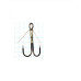 Крючок Koi Weedless Double Hook № 2 , BN, двойник незацепляйка (5 шт.) KH2325-2BN