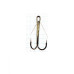 Крючок Koi Weedless Double Hook № 1 , BN, двойник незацепляйка (5 шт.) KH2325-1BN