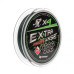 Шнур Nisus N-ES-X4-1/15LB Extrasense X4 PE Green 150m  1/15LB 0.17mm 316892