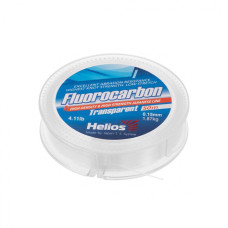 Леска флюорокарбон Helios Fluorocarbon 0,15мм 50м Transparent HS-FCT 15/50