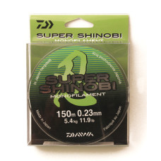 Леска Daiwa Super Shinobi 150м 0,23мм (5,4кг) светло-зеленая