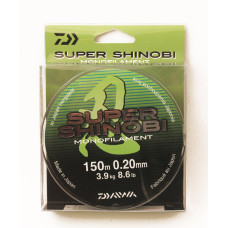 Леска Daiwa Super Shinobi 150м 0,20мм (3,9кг) светло-зеленая