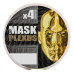 Леска плетеная Akkoi Mask Plexus 0,37мм 150м Yellow MPY/150-0,37