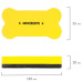 Стиратели магнитные для доски Косточка 55х110 мм 3 шт 237503 (5)