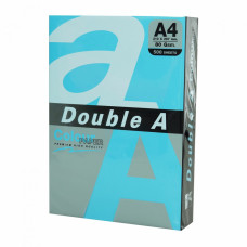 Бумага цветная DOUBLE A А4 80 г/м2 500 л интенсив синяя 115126 (1)