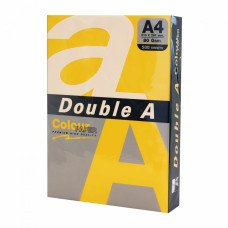 Бумага цветная DOUBLE A А4 80 г/м2 500 л интенсив солнечно-желтый 115128 (1)