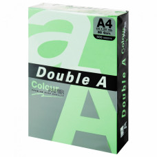 Бумага цветная DOUBLE A А4 80 г/м2 500 л пастель зеленая 115119 (1)