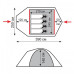 Палатка Tramp Lite Camp 2 песочная
