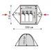 Палатка Tramp Ranger 3 V2 зеленая TRT-126